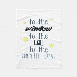 Complify Bed, Grappig slaapcitaat Fleece Deken