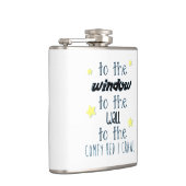 Complify Bed, Grappig slaapcitaat Heupfles (Rechts)