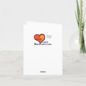 Compliment Baker of Chef Wenskaart Kaart (Achterkant)