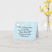 Compliment Day Romantic Wenskaart Kaart (Gele Bloem)