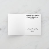 Compliment voor Good Baking Wenskaart Kaart (Binnen)