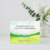 Compliment Zeg iets leuks Dag 1 juni Briefkaart (Staand voorkant)