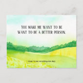 Compliment Zeg iets leuks Dag 1 juni Briefkaart (Voorkant)