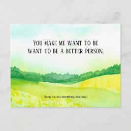 Compliment Zeg iets leuks Dag 1 juni Briefkaart