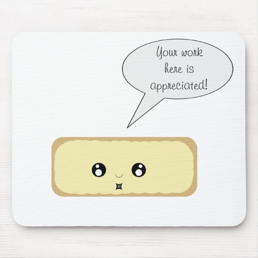 Complimentary Donut Mousepad Muismat (Voorkant)