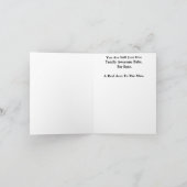 Complimentary Vrouw Tennis Player Wenskaart Kaart (Binnen)