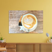 Complimenten met Cafe Canvas Afdruk (Insitu (Woonkamer))