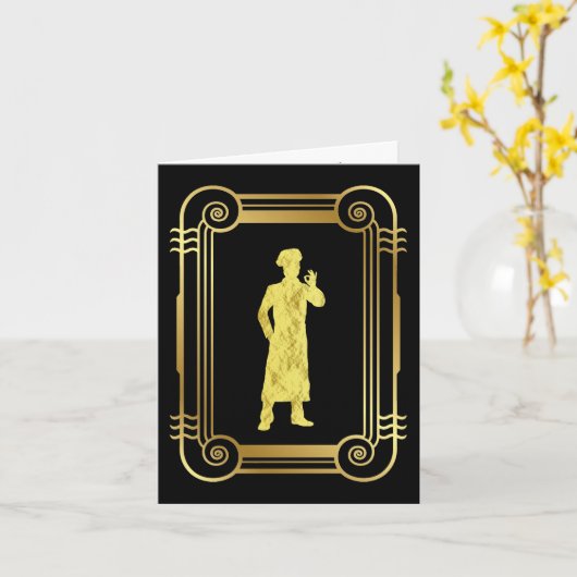 Complimenten op het Wenskaart van de Baker Kaart (Gele Bloem)