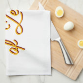 Complimenten van de Chef Theedoek (Quarter Fold)