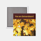 Complimentmagneten Je bent Buitengewoon Herfst Magneet (Voorkant / Achterkant)