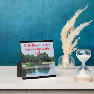 Complimentplaque Fotoplaat