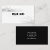 component van de printplaat visitekaartje (Voorkant / Achterkant)