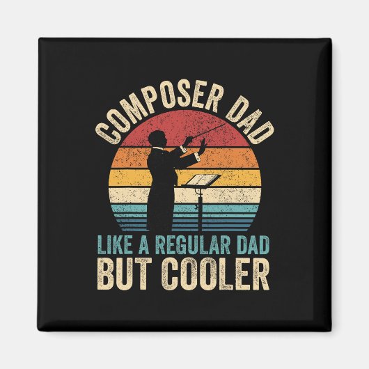 Componist vader als gewone vader maar koelere vade magneet (Voorkant)