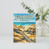 Comporta Portugal Briefkaart (Staand voorkant)
