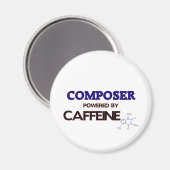 Composer Aangedreven door cafeïne Magneet (Voorkant / Achterkant)