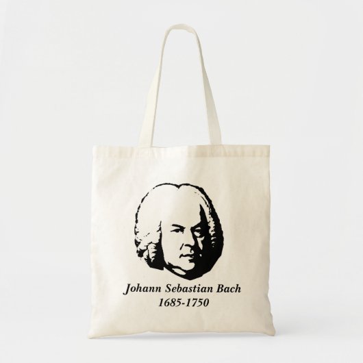 Composer - Bach Tote Bag (Voorkant)