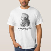 Composer - Mozart T-shirt (Voorkant)