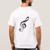 Composers zien de muziek t-shirt (Achterkant)