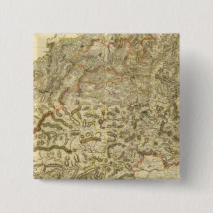 Composiet Aberdeen, Banff Vierkante Button 5,1 Cm