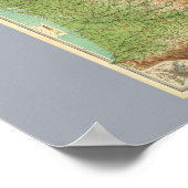 Composiet Frankrijk, België, Nederland Poster (Hoek)