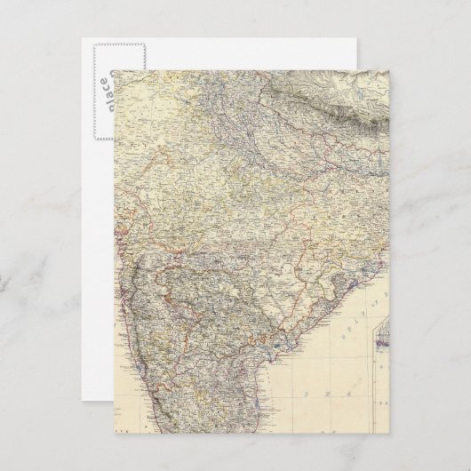 Composiet India 2 Briefkaart (Voorkant / Achterkant)