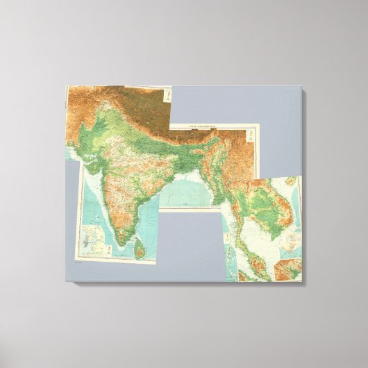 Composiet India 2 Canvas Afdruk (Voorkant)