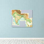 Composiet India 2 Canvas Afdruk (Insitu (Houten vloer))