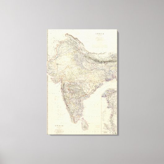 Composiet India Canvas Afdruk (Voorkant)