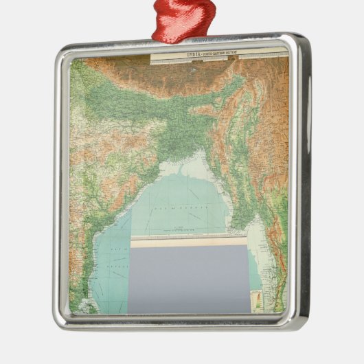 Composiet India Metalen Ornament (Links)