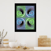 Composiet Nautilus Poster (Keuken)