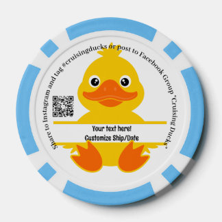 Composiet poker chips, zwart gestreepte rand poker chips