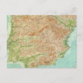 Composiet Spanje, Portugal Briefkaart (Voorkant)