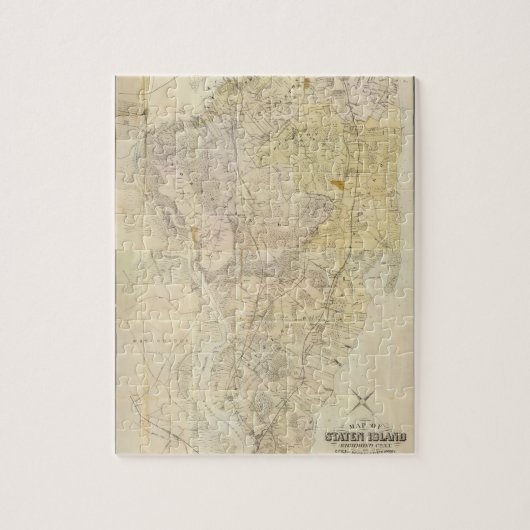 Composiet Staten Island Legpuzzel (Verticaal)