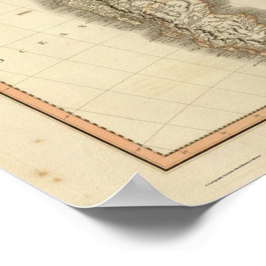 Composiet Zuid-Amerika 2 Poster (Hoek)