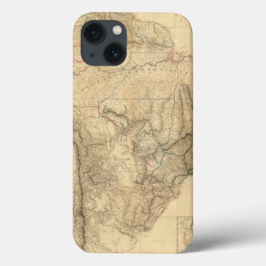 Composiet Zuid-Amerika 4 Case-Mate iPhone Case (Achterkant)