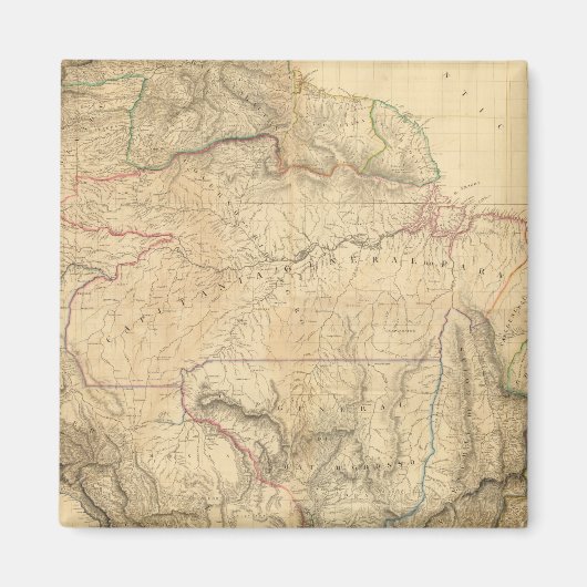 Composiet Zuid-Amerika 4 Magneet (Voorkant)