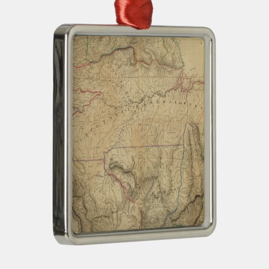 Composiet Zuid-Amerika 4 Metalen Ornament (Rechts)