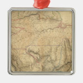 Composiet Zuid-Amerika 4 Metalen Ornament (Voorkant)