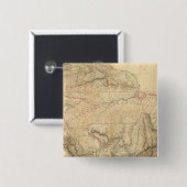 Composiet Zuid-Amerika 4 Vierkante Button 5,1 Cm (Voorkant /achterkant)