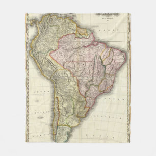 Composiet Zuid-Amerika, West Indies Fleece Deken