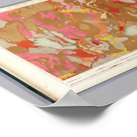 Composietgeologische kaarten IV, 40e parallelle en Poster (Hoek)