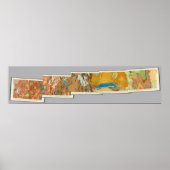 Composietgeologische kaarten IV, 40e parallelle en Poster (Voorkant)