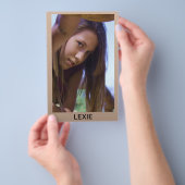 ComposietKaarten - Modelmodel voor composietcompos Flyer (Hand)