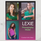 ComposietKaarten voor modellen en actoren Flyer (Voorkant)