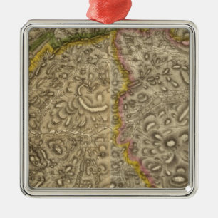 Composietvorm 2 metalen ornament