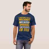 COMPOSINGROOM MACHINIST Funny Humor Gift T-shirt (Voorkant volledig)