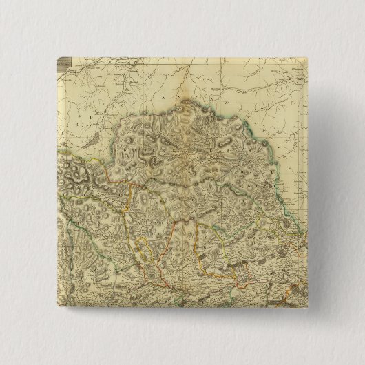 Composite Angusshire Vierkante Button 5,1 Cm (Voorkant)