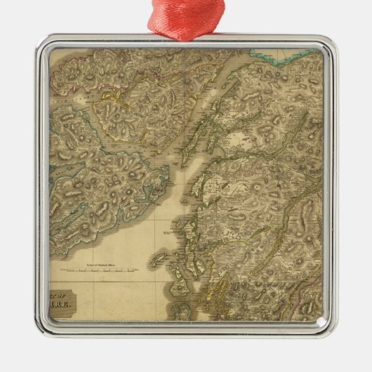 Composite Argyllshire Metalen Ornament (Voorkant)