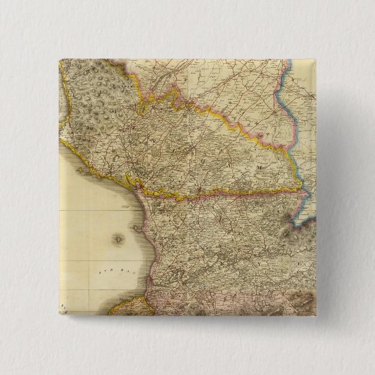 Composite Ayrshire 2 Vierkante Button 5,1 Cm (Voorkant)