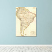 Composite Colombia Prima, S-Amerika Canvas Afdruk (Insitu (Houten vloer))